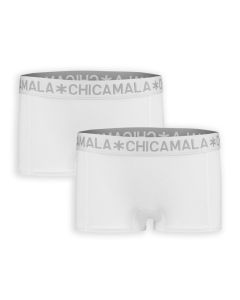 ChicaMala BASIC Short Wit 2Pack Meisjes Ondergoed