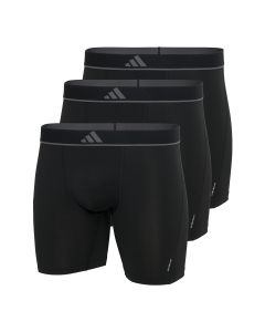 Adidas Heren Boxer Brief Active Micro Flex 3pack Zwart