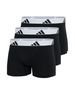 Adidas Heren Short Active Flex Cotton 3Pack Zwart Wit