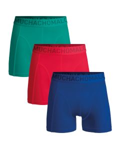 MuchachoMalo Heren Boxershorts Microfiber 3Pack Rood Groen Blauw 14