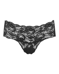 CosaBella Dames String Never Say Never Comfie Zwart