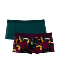 ChicaMala Costarica 2pack Short Meisjes Ondergoed