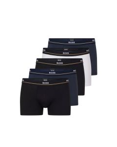 Hugo Boss Trunk Boxershorts Essential 5Pack Open Blue