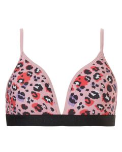 Ten Cate Meisjes Padded Bra Leopard Pink